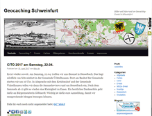 Tablet Screenshot of geocaching-schweinfurt.de